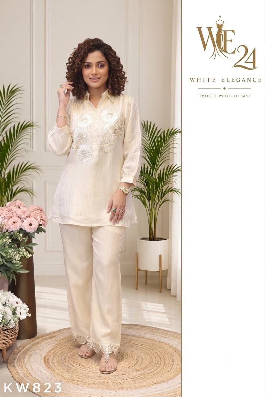 Pure Tissue Silk Designer Coordset